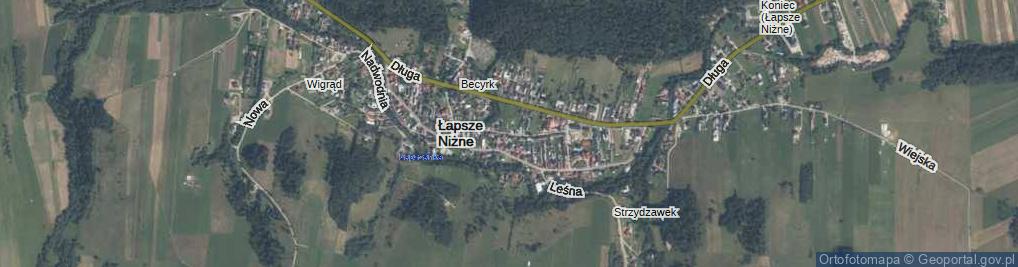 Zdjęcie satelitarne Kasprzyckiego Jana ul.